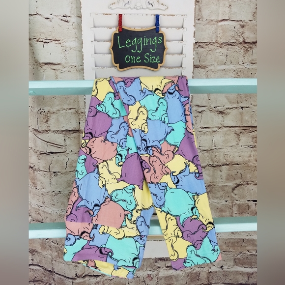 Oogie Boogie One Size Leggings - Picture 1 of 2